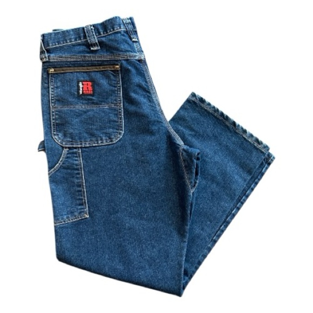 Wrangler Riggs Workwear Carpenter Jeans Men’s 36x30 Durable Utility Denim